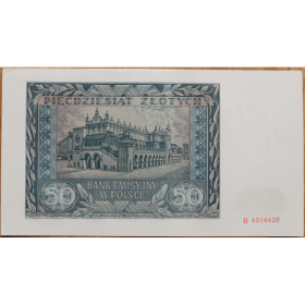 50 zlotych 1941 b b